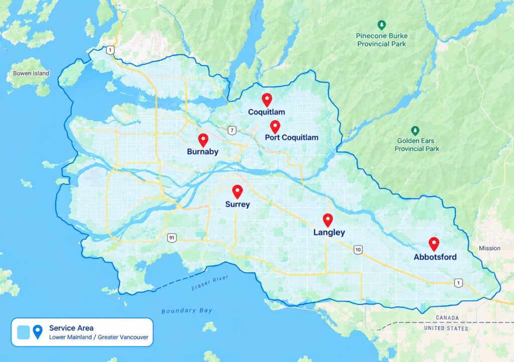 location served map