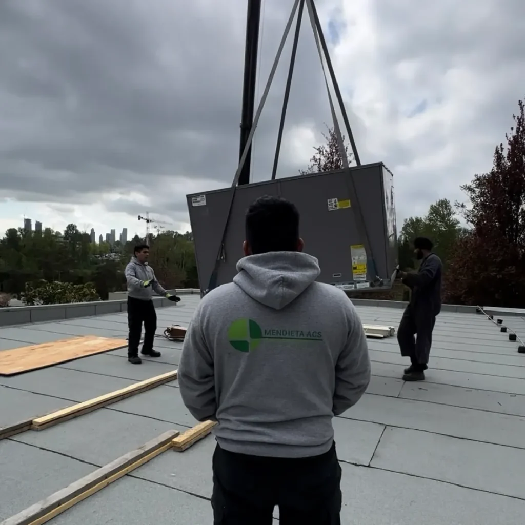 Rooftop Unit Installation by Mendieta ACS